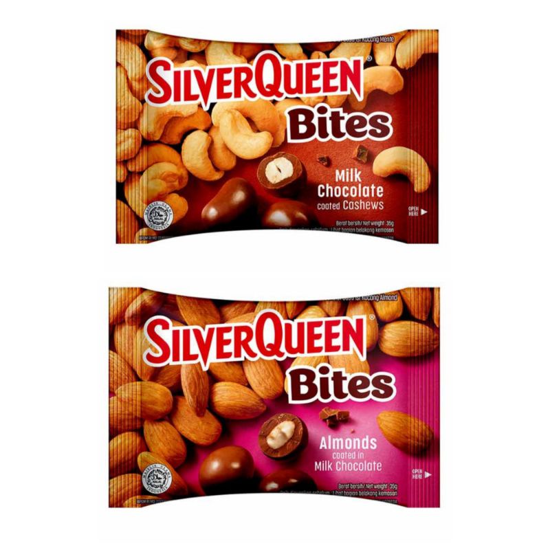 

Silverqueen Bites Chocolate / Almond 35gr