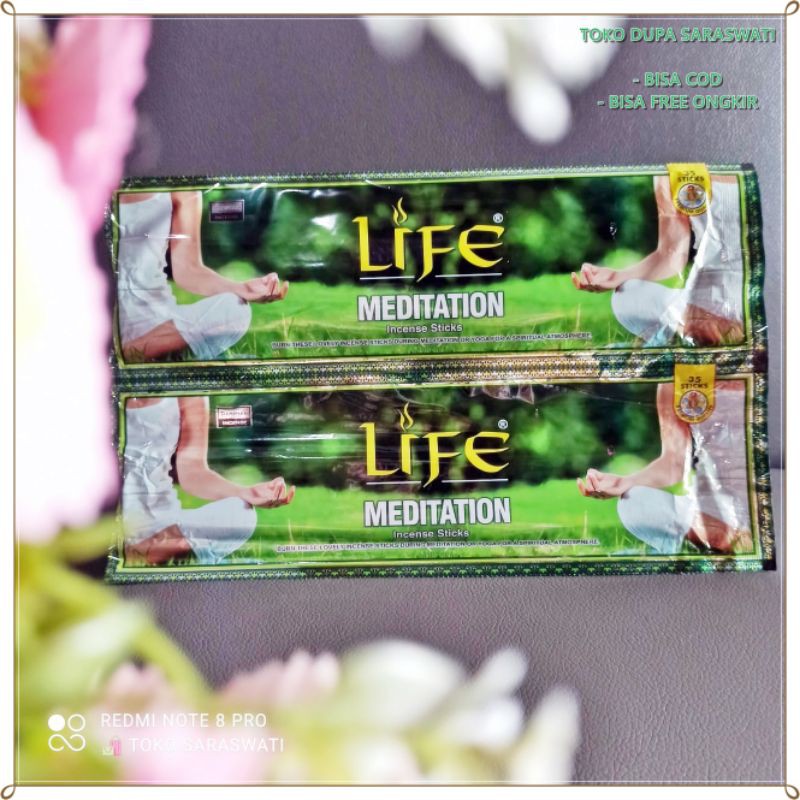 Hio Dupa Wangi Aromatherapy Life Meditasi