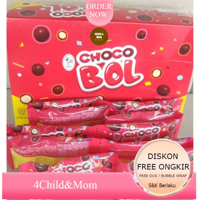 

Choco Bol Coklat Biskuit Snack Cemilan Makanan Ringan 280gr