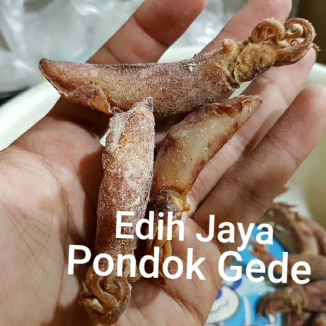 

Cumi Asin Kering, Sontong Asin Kering, Sotong Asin Kering Netto 250 Gram