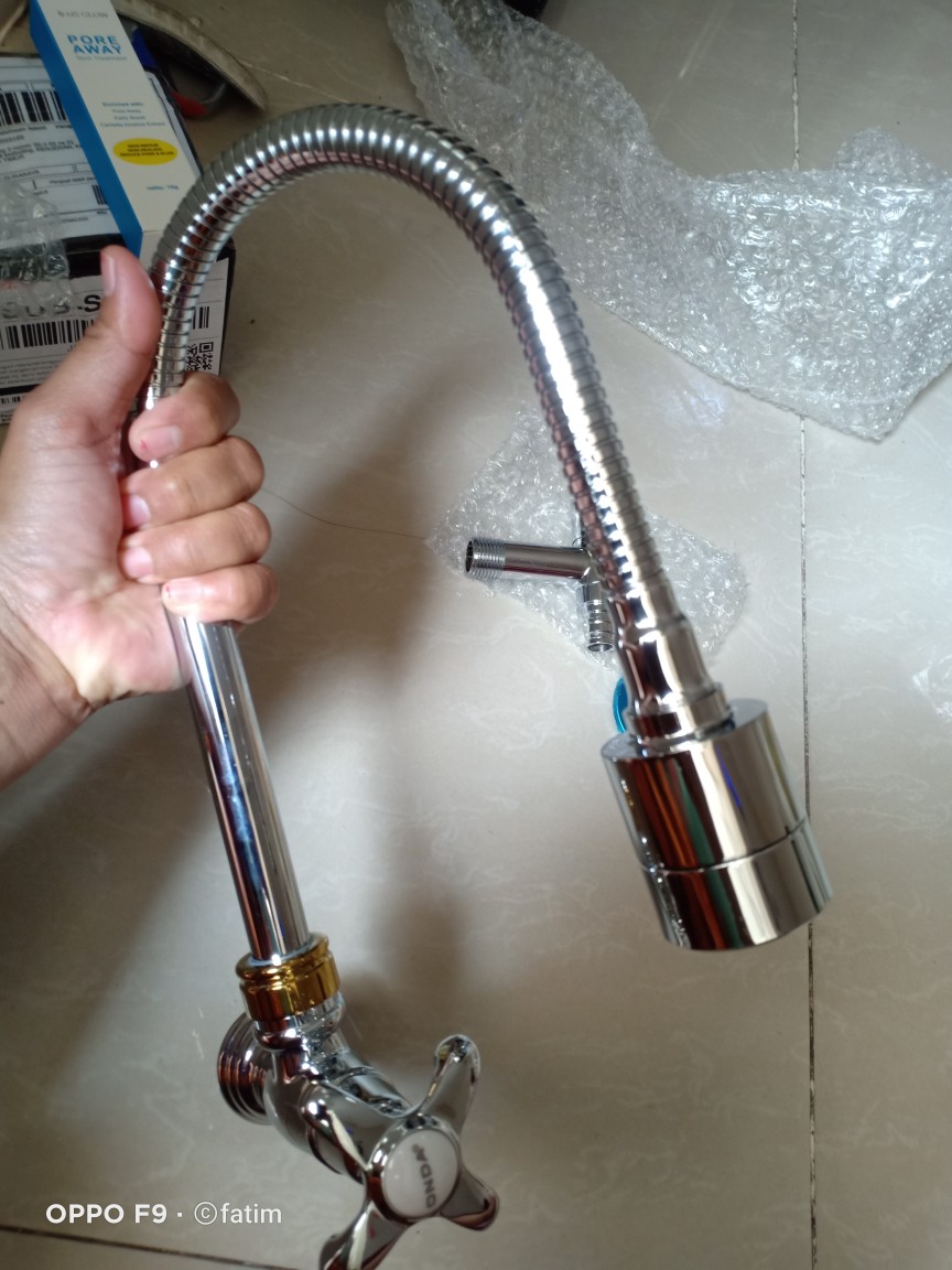 Onda V 689 Gwc 1/2 Keran Dapur (kran Leher Angsa Fleksibel)