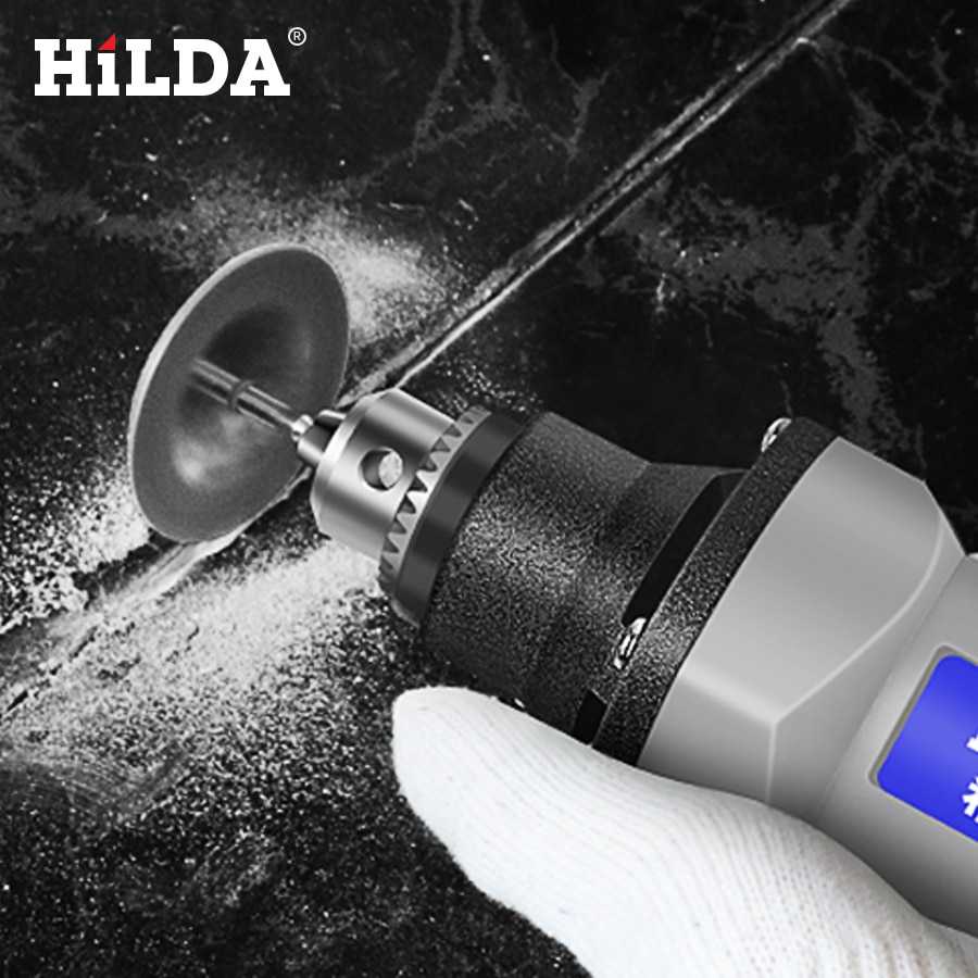 Hilda Bor Listrik Polishing Engraver Grinder Drill 400W - MD400