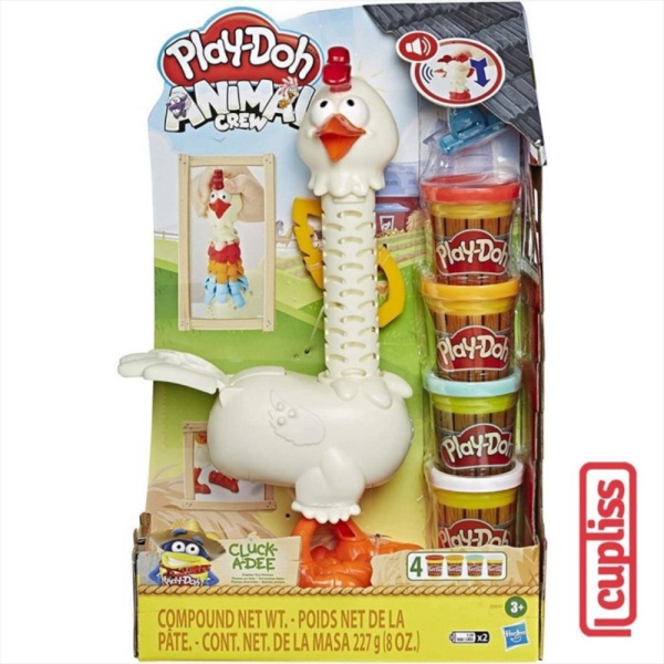 

Play Doh Animal Crew Chicken Cluck a Dee Playdoh Hasbro E6647 Berkualitas