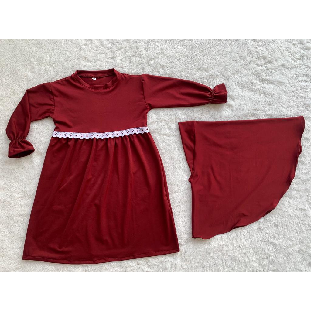 Gamis Bayi Newborn 0-3 tahun Baju Anak Perempuan Gamis Bayi 0 6 bulan Gamis Bayi 6 12 bulan Pakaian Muslim Anak