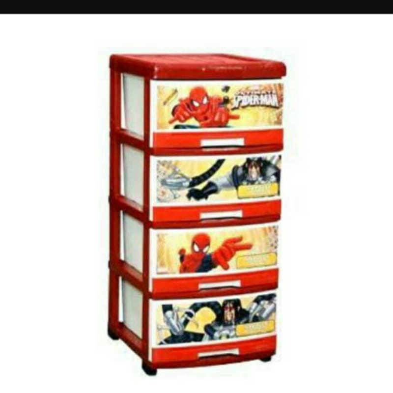 Lemari plastik napolly susun 4