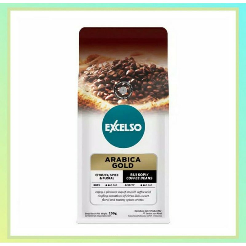 

Excelso Arabica Gold Kopi Bubuk 200 gram