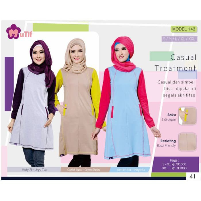 TUNIK DEWASA MUTIF 143 PROMO