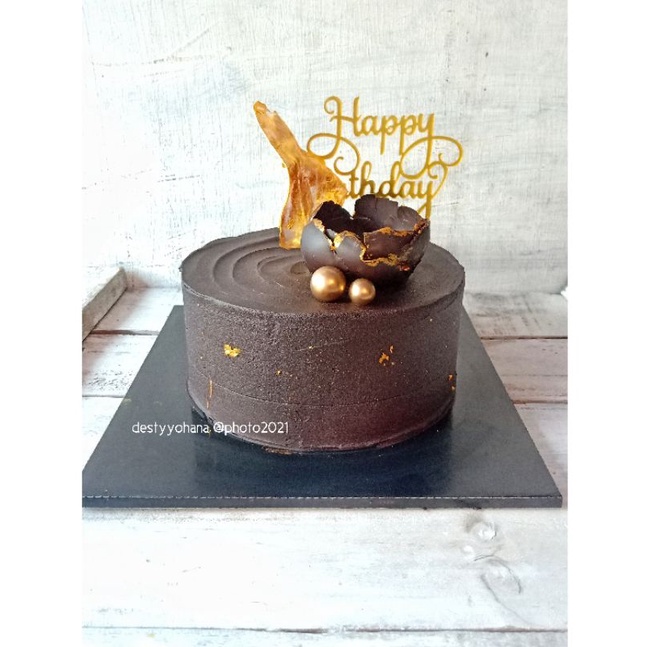 

Tart coklat filling blackforest