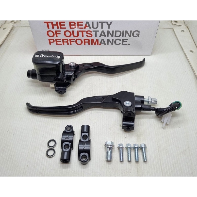 Master rem nissin full cnc handle kiri kanan 1 tabung cnc universal semua motor