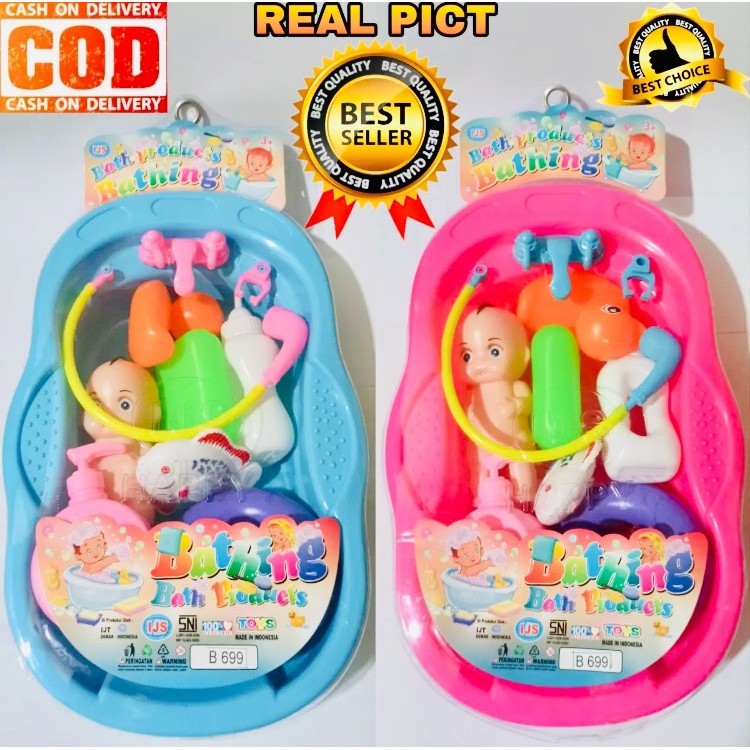 mwn.toys Mainan Bak Mandi Besar Baby Bathing Bath No.B 699