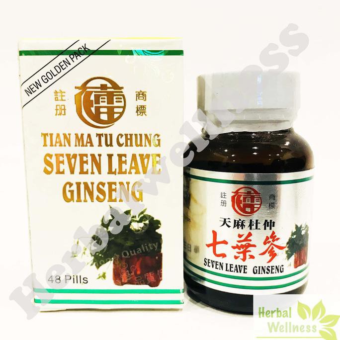 Joss Seven Leave Ginseng Tian Ma Tu Chung (Asam Urat) Ampuh