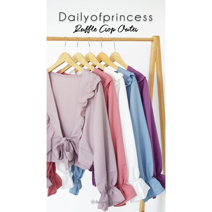 Ruffle Crop Outer Premium