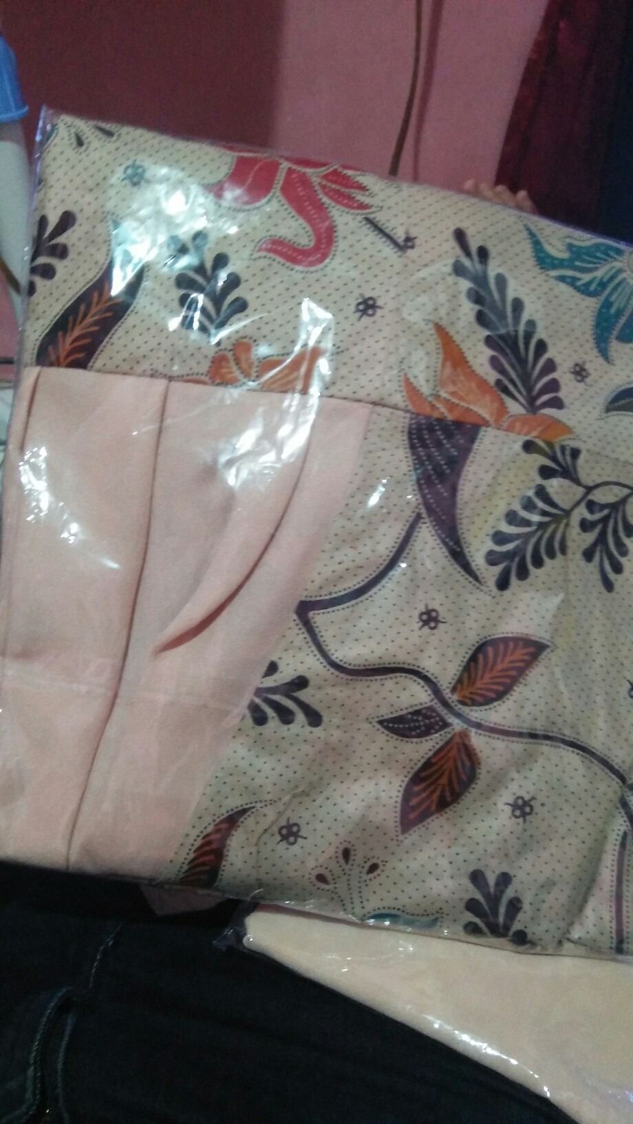 M-l-xl-xxl Batik Wanita Asj Sa Hrb026 Kenongo Kemeja Tosca Pendek