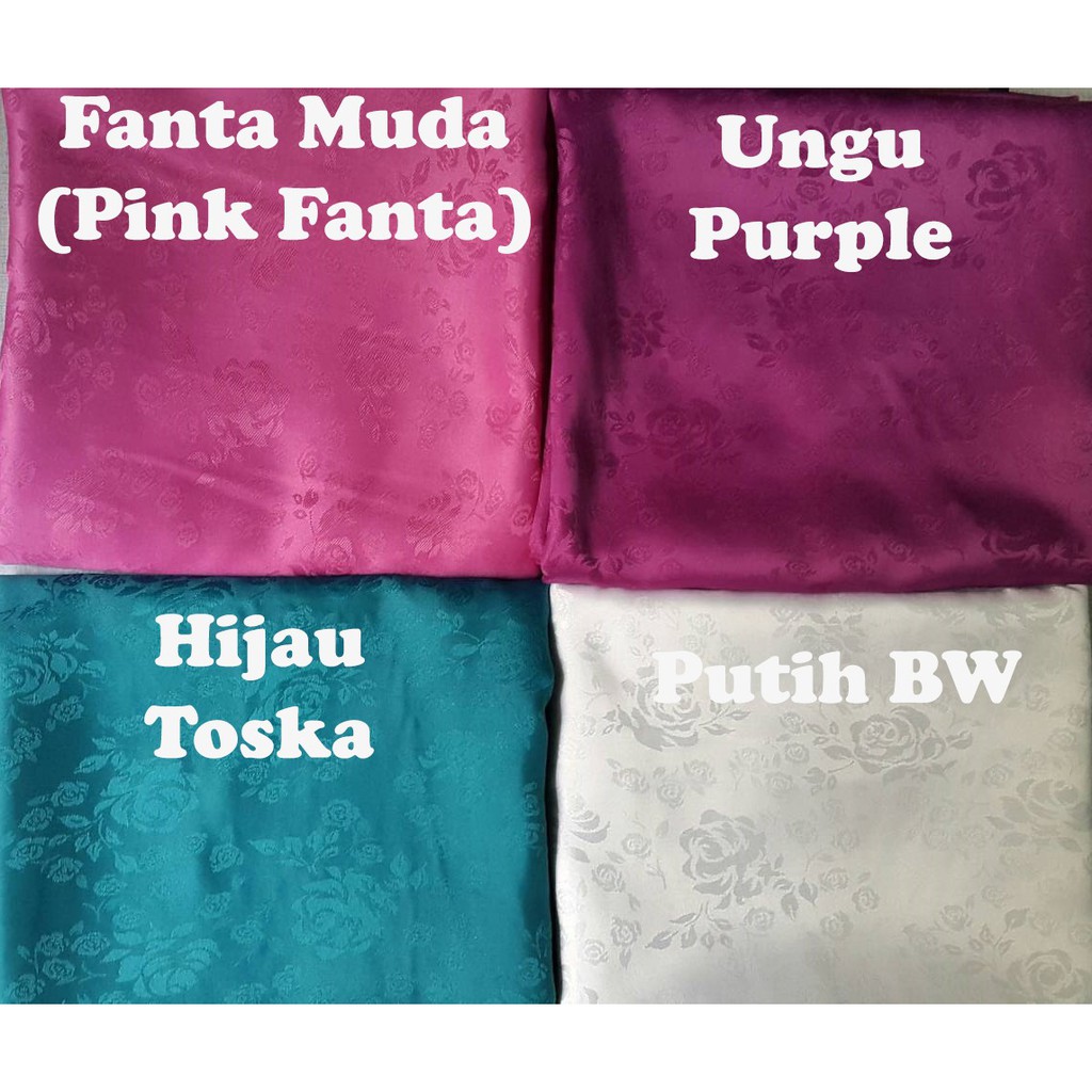 JUAL Kerudung Jilbab Jacquard Jaguar Silk Segiempat TERBARU