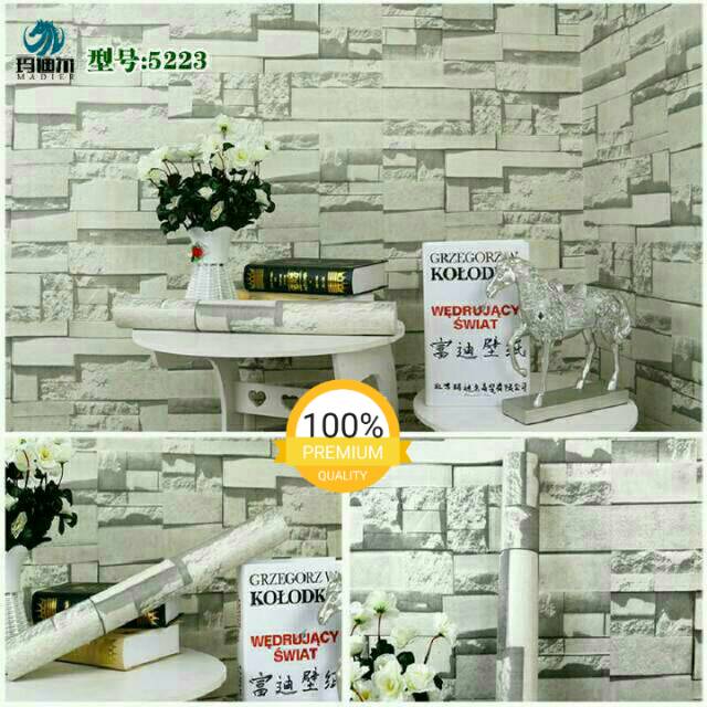 Grosir Wallpaper Dinding Murah Batu Alam Granit