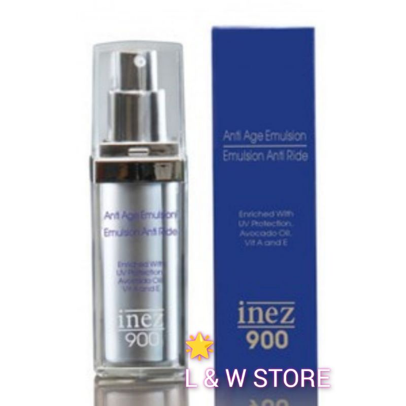 INEZ 900 Anti Aging Emulsion/Emulsion Anti Rides 30 gr