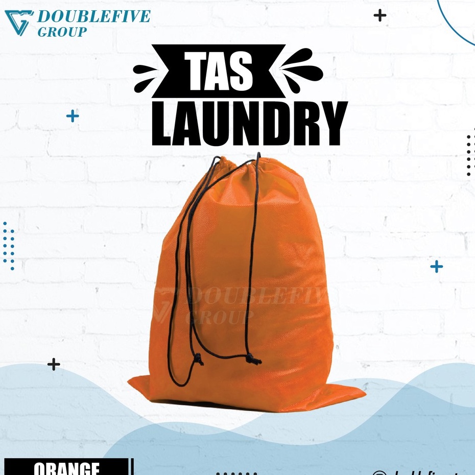 TAS LAUNDRY STORAGE BAG TEMPAT PAKAIAN KERANJANG BAJU KOTOR LAUNDRY UKURAN JUMBO