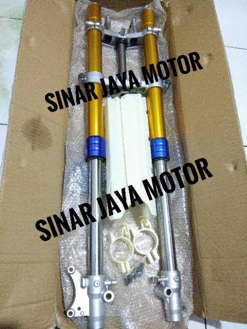 Shock depan USD Up Side Down KLX 150 DTracker 150  Produk Usd klx wz klx wz shock klx wz cross trail