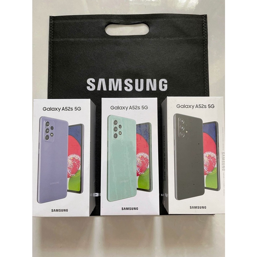 Samsung Galaxy A52S 5G -  8/256 - Ram 8GB Rom 256GB - Baru - Garansi Resmi - Hitam - Ungu - Putih - 