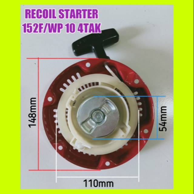 152F WP 10 4 TAK RECOIL STARTER
