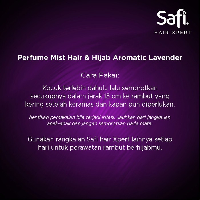 ❄️MATCHA❄️ SAFI HAIR XPERT HAIR MIST &amp; HIJAB - TREATMENT OIL REPAIR SERUM RAMBUT BY SAFI