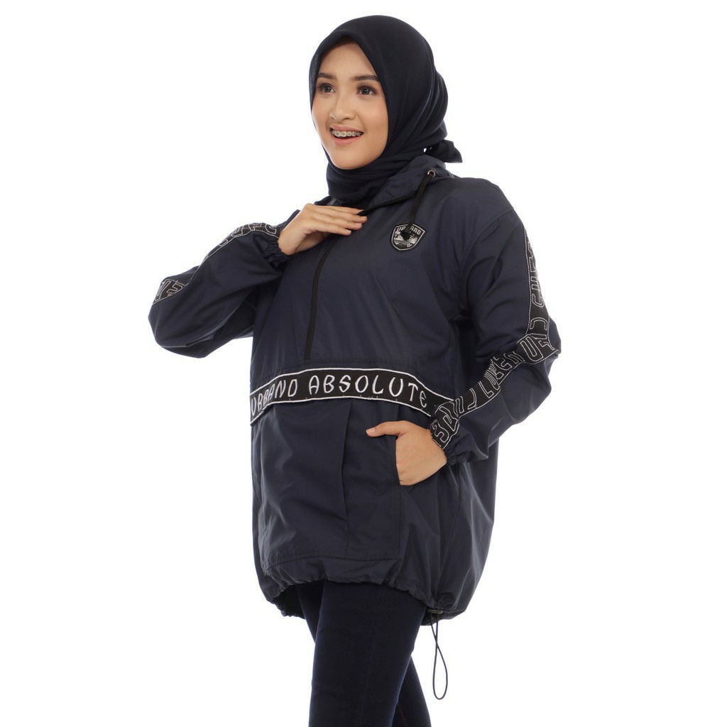 X Urband Absolute Jaket Parasut Wanita  Windbreaker A065