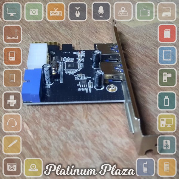 PCIE Card USB3.0 2 Port - ULS-U3P4N-22PH-2A`7I2ACK-