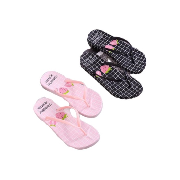 SANDAL JEPIT WANITA STORAWBERRY