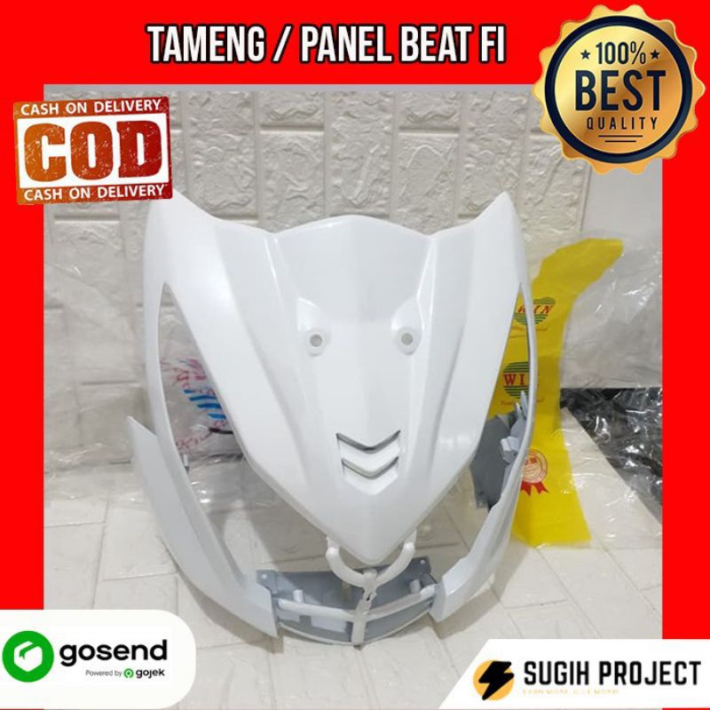 body tameng depan honda beat fi 2013 - 2015 warna putih merah biru hitam orenge