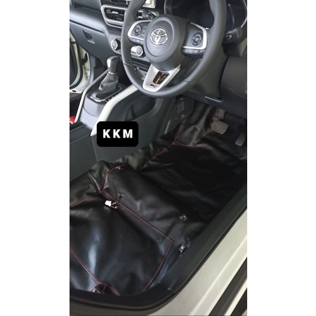 Karpet Dasar Mobil Toyota Raize Daihatsu Rocky Tanpa Sambungan