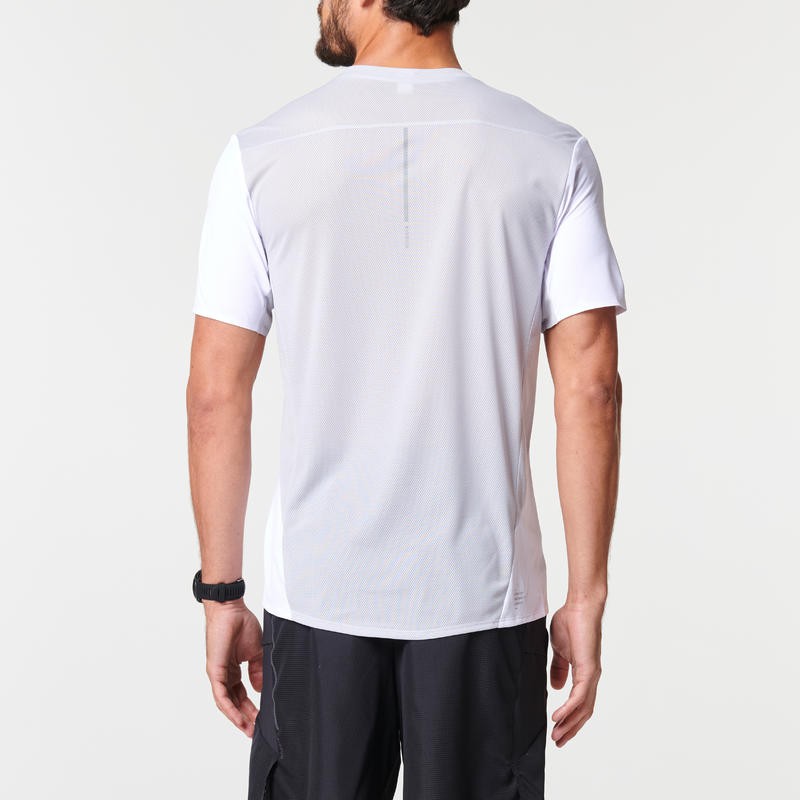 KIPRUN Kaos T-Shirt Lari Pria Breathable dan Ringan