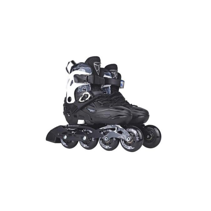 Sepatu Roda Inline Skate Junior Flying Eagle S5S Plus Black - S(28-32) Diskon5Persen