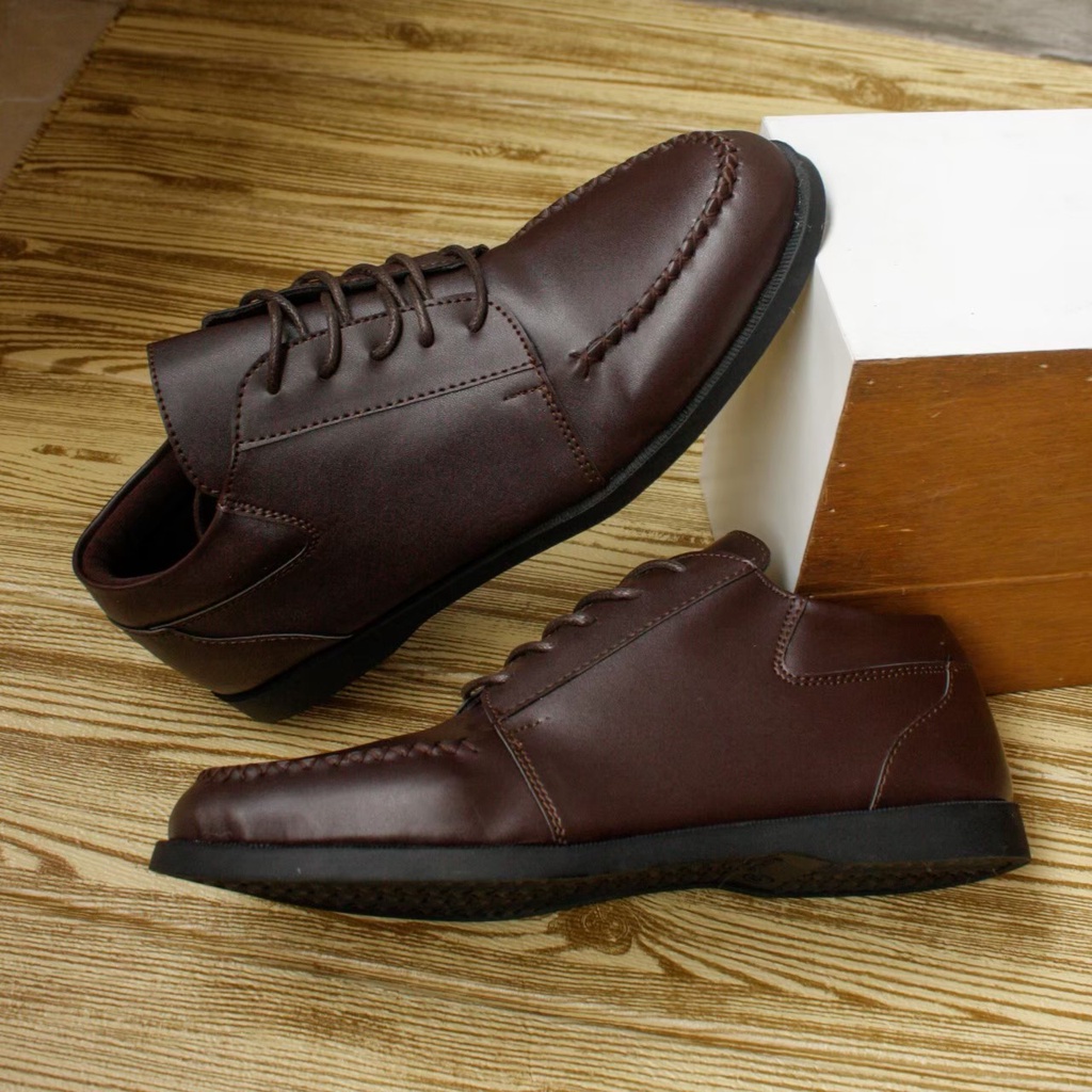 SMITH BROWN - Sepatu Kerja Formal Kantor Pria Kasual Pantofel Pria Oxford - Pantopel