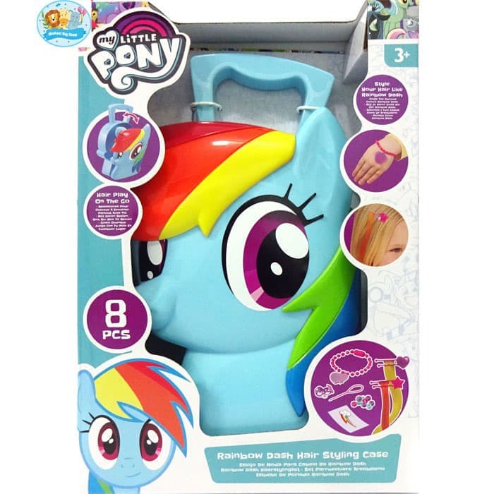 Mainan Anak Perempuan My Little Pony Rainbow Dash Beauty Set 3457