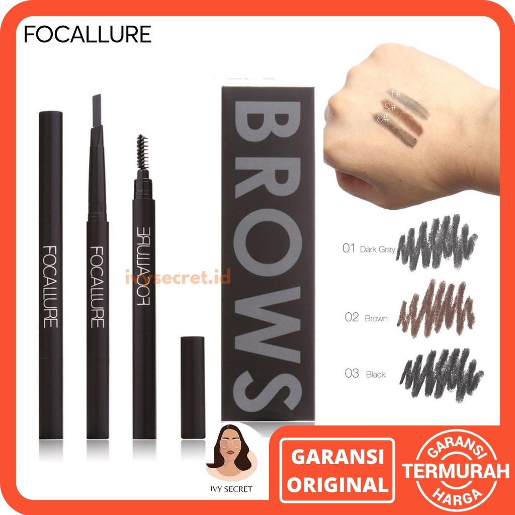 Focallure Eyebrow Matic Eyebrow Focallure Eyebrow Pencil Focallure Pensil Alis Focallure Pensil Alis Focallure