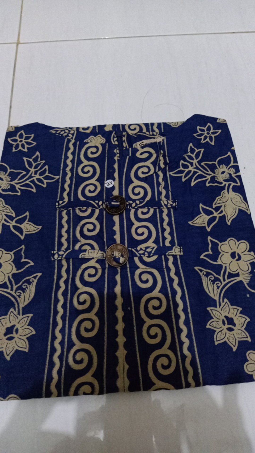 Terlaris Serut Genes Jelita Tunic Navbor Yelbor Whitbor Creambor Tunik Batik Modern Hrb030 Dolbi Dob
