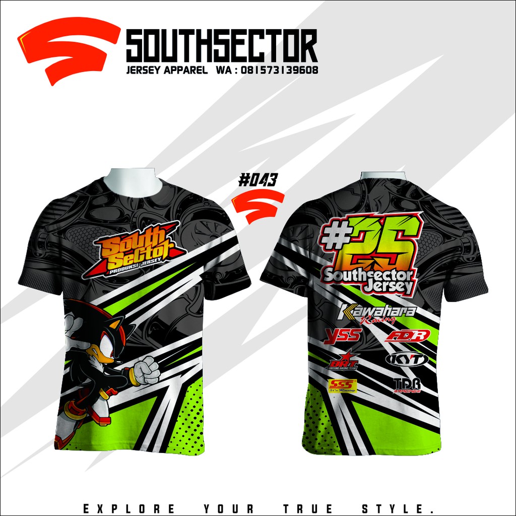 Jersey Racing / Kaos Racing (CUSTOM NAMA)