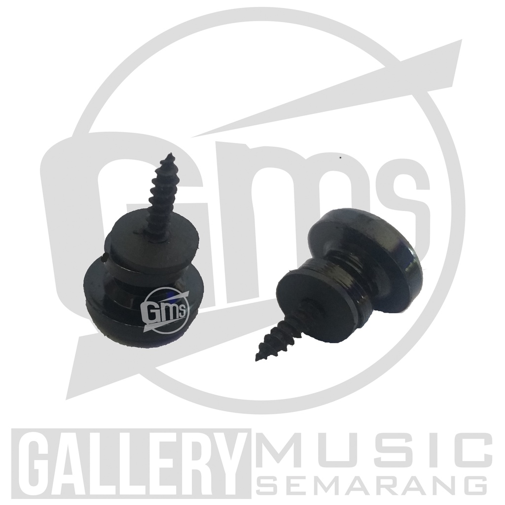 Pin Strap Gitar dan Bass Bahan Besi