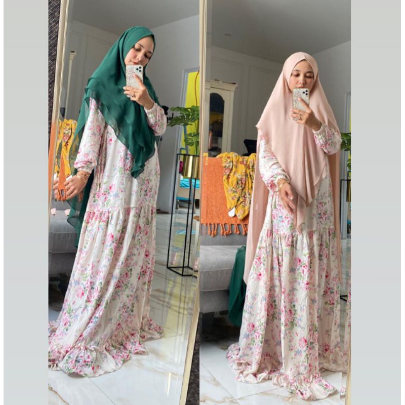 (GAMIS SAJA) ZARINA DAILY DRESS SYARI BY FLASAMARA FAALIZA