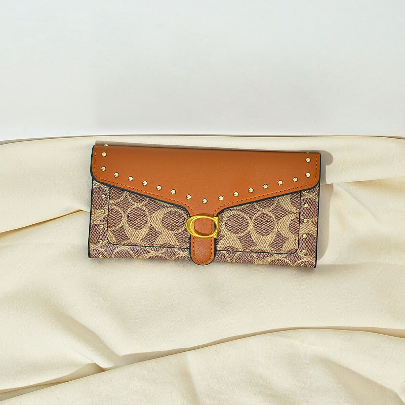 322 𝘾𝙤𝙘𝙝𝙖 𝙒𝙖𝙡𝙡𝙚𝙩 Dompet Panjang 2 in 1 Motif COO IMPORT