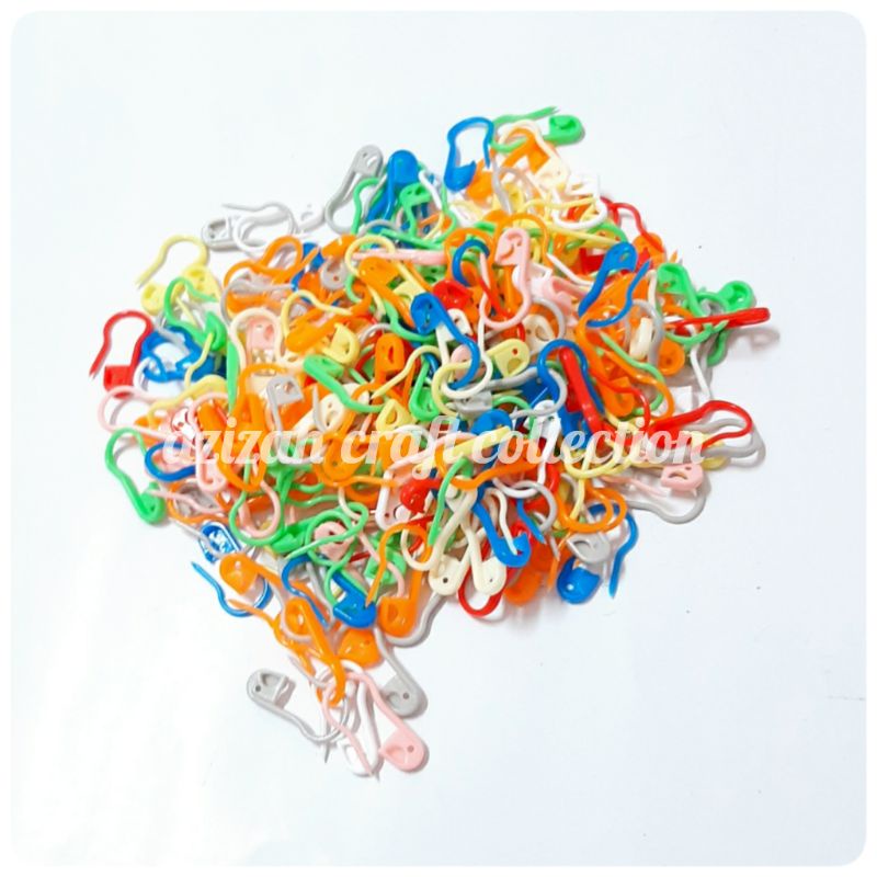 30030 - Peniti Bohlam Plastik Warna