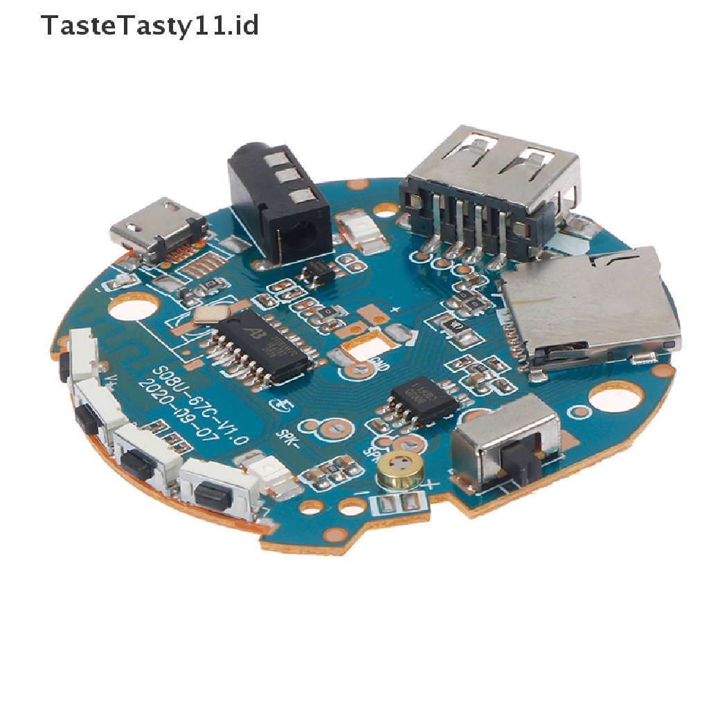 【TasteTasty】 3.7-5V Multifunction Bluetooth Receiver Audio Amplifier Board MP3 Decoder .