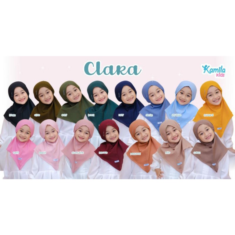 Hijab anak/hijab clara kamila kids