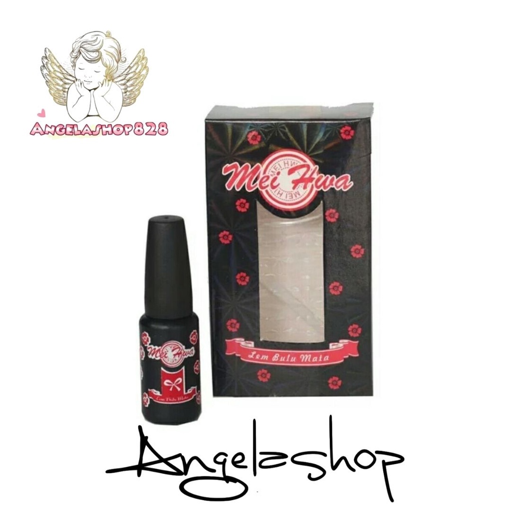 Lem Bulu Mata Meihwa / Mei Hwa Hitam BPOM Original