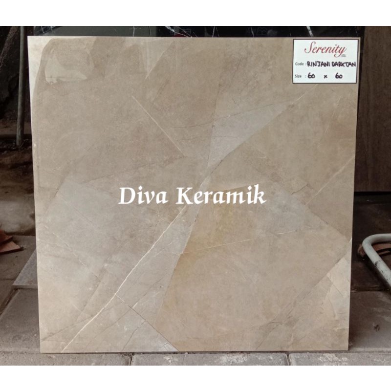 GRANITE LANTAI SERENITY RINJANI DARK TAN SERIES 60X60