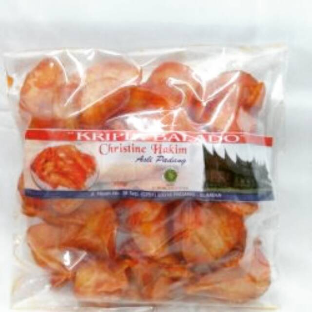 

Keripik Balado Bulat Christine Hakim 250 Gram