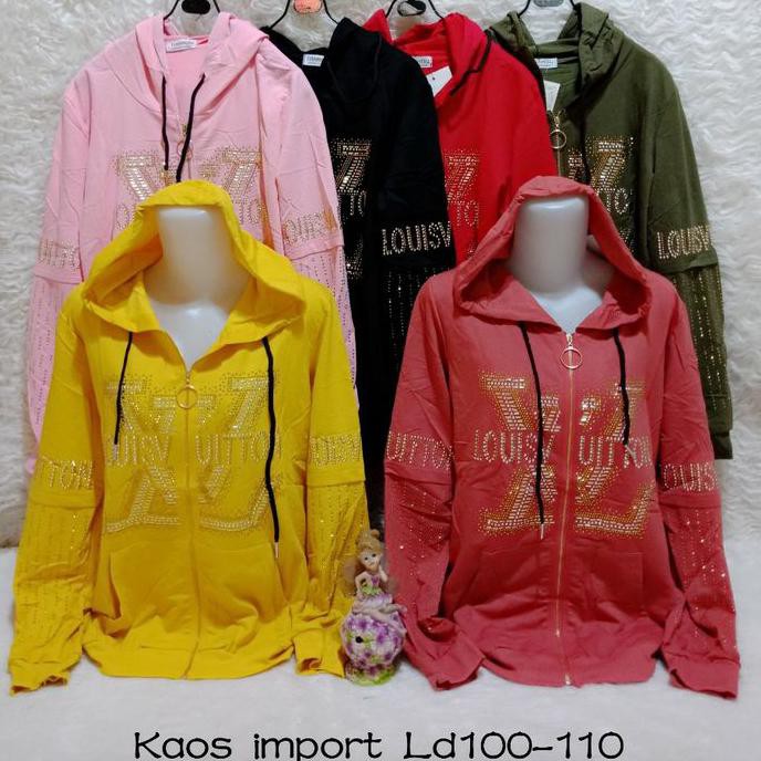 Ready stock jaket cewek import✅ 907Lb jaket Lv jaketFashion