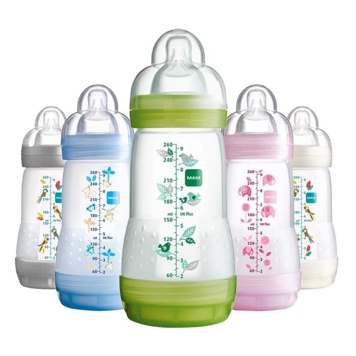 MAM Botol Susu Anti Kolik / Anti Sedak / MAM Anti Colic Bottle 260 ML