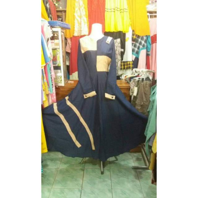 gamis katun madina