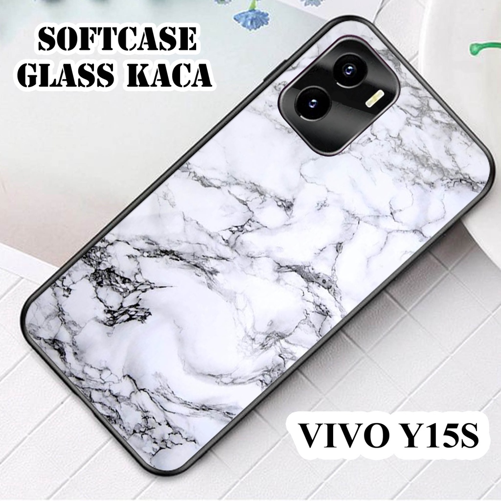 Softcase Glass Kaca VIVO Y15 S - Casing HP VIVO Y15 S[ S32].